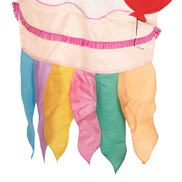Windsculpts Birthday Cake WindSock Hanging Flag Candles Balloons Party Streamers - Picture 5 of 7
